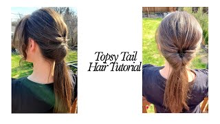 Topsy Tail Hair Tutorial by Lillys Hairstyling [upl. by Cire]