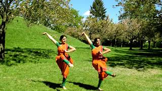 Thillana Dance by Rakhi Krishna amp Poornima Joseph [upl. by Tucky]