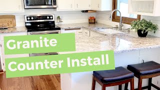 Installing Granite Countertops [upl. by Miah]