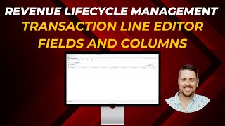 Controlling Transaction Line Editor Columns in Salesforce Revenue Lifecycle Management [upl. by Briggs]