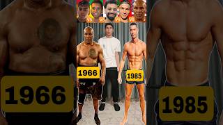 🇵🇹Ronaldo Vs 🇺🇸Mike Tyson Vs 🇪🇸Yamal Vs 🇧🇷Rodrygo Vs 🇪🇬Salah Power Comparison 🥶shorts [upl. by Tarryn]