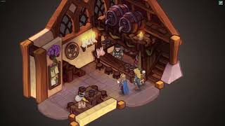 Lets Try Regalia Of Men And Monarchs SRPG  Management  Ep 2  Townsfolk amp A Dire BEAST [upl. by Anisamoht]