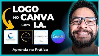 ✅ATUALIZADO 2025 Como Criar Logomarca GRÁTIS no CANVA com Inteligência Artificial  4 Formas [upl. by Htebazile]