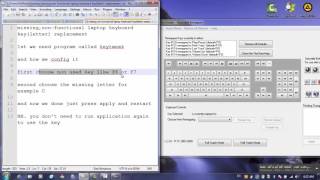 How To Replace Laptop Keyboard Keys by software [upl. by Fujio]