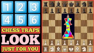 Traxler Counter Attack Best Chess Traps Chess Opening Tricks To WIN Fast [upl. by Eresed375]