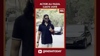 Maharashtra Assembly Polls 2024 Actor Ali Fazal Casts Vote [upl. by Skipp227]