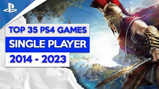 THE GREATEST PS4 SINGLE PLAYER Games of The Decade 2014  2023 [upl. by Constantia223]