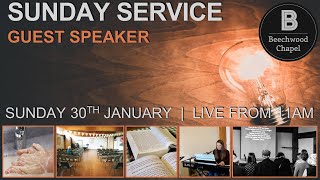 Beechwood Chapel Sunday Service 30th Jan 2022 [upl. by Ahsenev]