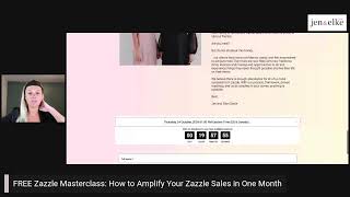 FREE Zazzle Masterclass [upl. by Ahtis]