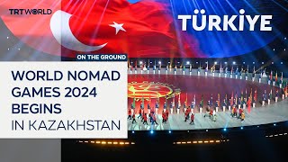 World Nomad Games 2024 kicks off with ceremony in Astana [upl. by Arzed182]