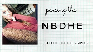 How I passed the NBDHE discount code included [upl. by Aivataj]