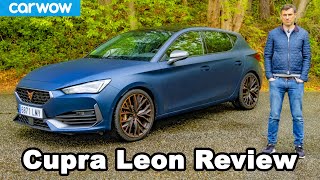 Cupra Leon 2021 review  better than a Golf GTI Clubsport [upl. by Nylesoj357]