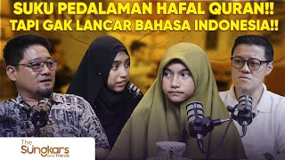 SUKU PEDALAMAN INI GAK LANCAR BAHASA INDONESIA TAPI HAFAL QURAN [upl. by Ahtikal]