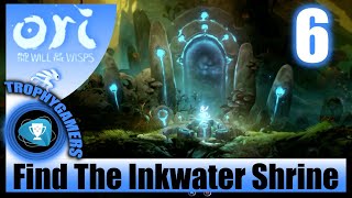 Ori and the Will of the Wisps  Find and Locate The Inkwater Shrine  Lower The Pink Water [upl. by Anelliw]