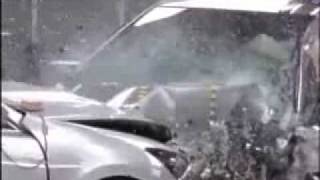 2011 Honda Accord VS 2011 FitJazz CRASH TEST [upl. by Gardiner]