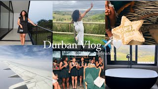 Travel Vlog Let’s go to Durban✈️ [upl. by Notwal332]