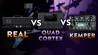 QUAD CORTEX CAPTURES VS KEMPER PROFILES [upl. by Letnahc]