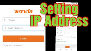 Cara Setting WAN Router Tenda Terbaru [upl. by Suertemed]