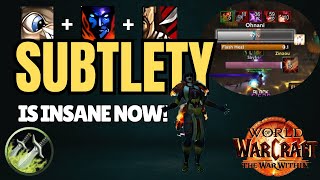 Ultimate Subtlety Rogue Burst Guide  The War Within Patch 110 [upl. by Leahcimsemaj]