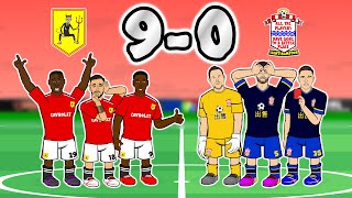 🤯90🤯 Man United vs Southampton All Goals Highlights 2021 Red Cards Martial Bruno Cavani Rashford [upl. by Pengelly]