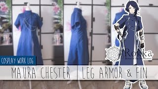 Cosplay Work log  Maura Chester  Leg Armor  FIN [upl. by Anaxor]