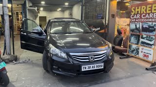 HONDA ACCORD  OEM Seat cover installation  Shree car care Vadapalani [upl. by Aretak]