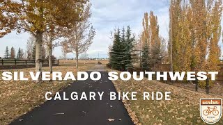 Exploring Silverado Scenic Southwest Calgary Bike Ride Adventure [upl. by Anelhtak]