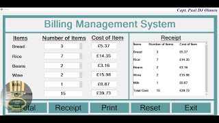 How to Create Billing System Project in C  Full Tutorial [upl. by Ruth]