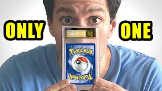 THERES ONLY ONE IN THE WORLD Grading the RAREST Pokemon Cards [upl. by Akkeber400]