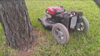 Testing Cytron MDDS30 controller for Remote Control  RC lawnmower [upl. by Ykceb625]