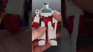 Blokees Transformers  Series 1 04  transformers ratchet blokees [upl. by Tychonn]