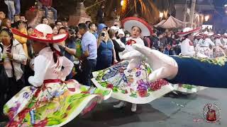 COMPARSA CARDENALES EN SU TRADICIONAL CARNAVAL 2019 CABECERA MUNICIPAL DE CHIMALHUACÁN [upl. by Nileek]