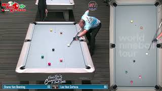 Shane Van Boening Vs Lee Van Corteza  US 1 Billiards CueLees Connecticut 9Ball Open [upl. by Just695]