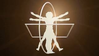 Animated Vitruvian Man by Leonardo Da Vinci [upl. by Attelrahs745]