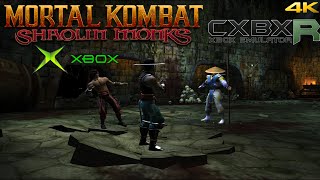 CXBX Reloaded 3bdd689  Mortal Kombat Shaolin Monks 4K 60FPS UHD  Xbox Emulator PC Gameplay [upl. by Slater258]