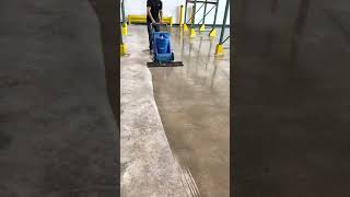 Aztec Grand Finale fastest way to apply concrete densifier Solution applicator [upl. by Nomyar]