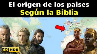 Como Surgieron las Naciones del Mundo según la Biblia Estudio Bíblico del origen de las Naciones [upl. by Bullivant805]