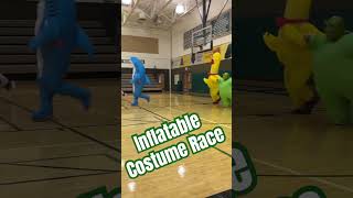 2024 Inflatable Costume Race  Cow Wins [upl. by Eekorehc773]