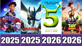 Top Upcoming Animated Movies 20252026  Must Watch [upl. by Aromas]