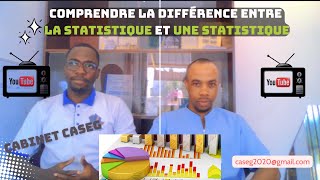 Comprendre la différence entre une statistique et la statistique [upl. by Cull]