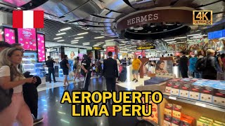 Aeropuerto Internacional Jorge Chavez  Noviembre 2024  Peru 4K [upl. by Noseyt407]