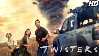 Twisters Full English Movie 2024  Daisy EdgarJones Glen Powell Anthony Ramos  Review And Facts [upl. by Ahsekan310]