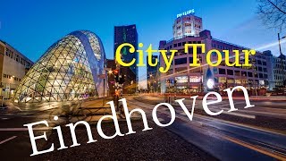 Eindhoven The Netherlands City Center Tour Walking and Cycling GoPro [upl. by Bowyer242]