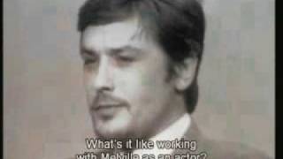 Le Samouraї Alain Delon interview [upl. by Eidnar]