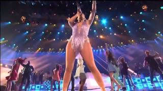 Jennifer López tributo a Celia Cruz Live at American Music Awards 2013 HD 720p [upl. by Subocaj]