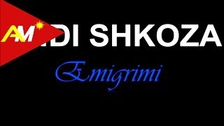 Andi Shkoza  Emigrimi Official Lyrics Video [upl. by Elfie495]