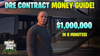 1000000 In 8 Minutes  Dr Dre Contract Money Guide  GTA Online [upl. by Esor251]