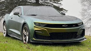 2020 Camaro ss straight pipe cold start [upl. by Ennaegroeg]