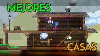 Cómo hacer casas bonitas en Terraria [upl. by Viguerie]