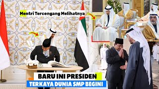 Menteri Arab Tercengang Mendadak Presiden Prabowo Ditarikkan Kursi ucapan Pun Dicatati Presiden MBZ [upl. by Eeznyl]